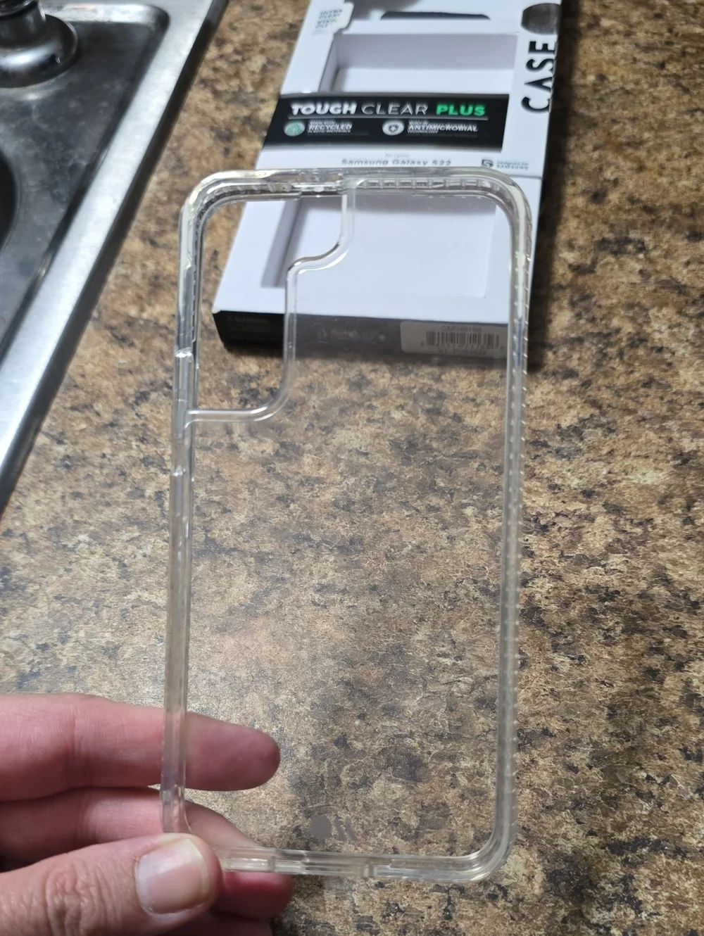 CASE-MATE Tough Clear Plus Clear Phone Case for Samsung Galaxy S22 NWT